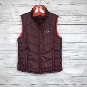 Columbia Virginia Tech Reversible Puff Vest